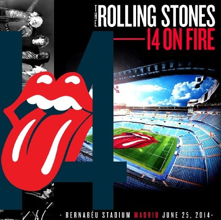 ROLLING STONES 2014 EUROPEAN TOUR JUNE 25, SPANISH MADRID ( CD )