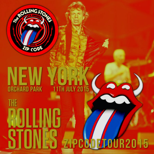 ROLLING STONES 2015 NORTH AMERICAN TOUR JULY 11 NEW YORK SBD ( CD )