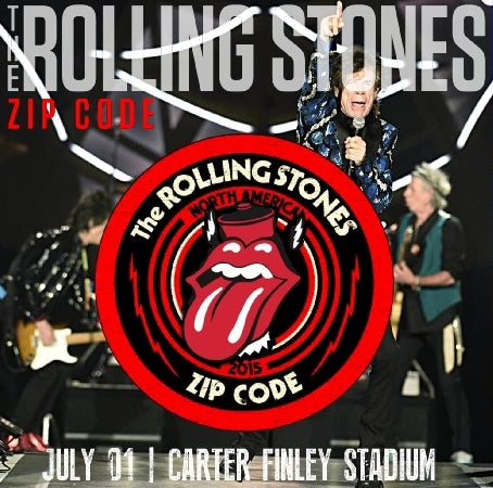 ROLLING STONES 2015 NORTH AMERICAN TOUR JULY 1ST CAROLINA RORY +BONUS ( CD )