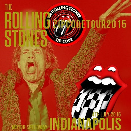 ROLLING STONES 2015 NORTH AMERICAN TOUR JULY 4 INDIANAPOLIS SBD ( CD )