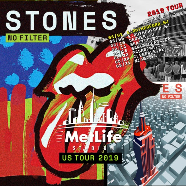 ROLLING STONES 2019 US TOUR AUGUST JANUARY NEW JERSEY H_SBD COMPLETE EDITION ( CD )