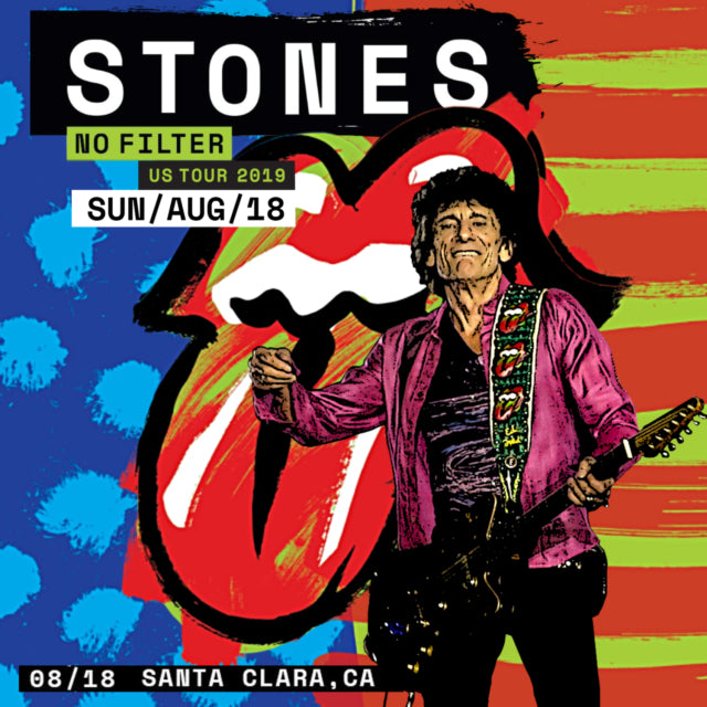 ROLLING STONES 2019 NORTH AMERICAN TOUR AUGUST 18 SANTA CLARA ( CD )