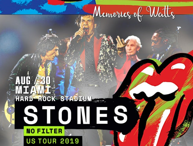 ROLLING STONES 2019 US TOUR LAST DATE AUGUST 30TH MIAMI+BLU-RAY ( CD )