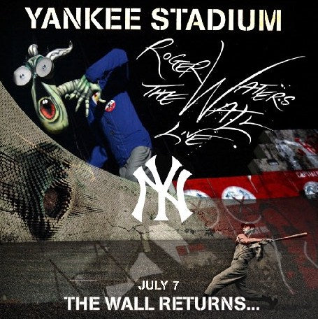 ROGER WATERS 2012 AMERICAN PERFORMANCE JULY 7 YANKEE STADIUM ( CD )