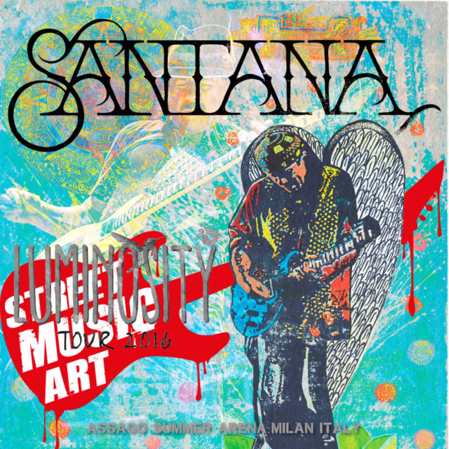 SANTANA 2016 EUROPEAN TOUR JULY 21 MILAN ( CD )