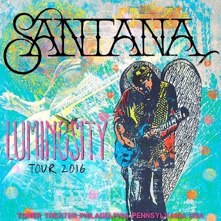 SANTANA 2016 AMERICAN TOUR APRIL 9 FILADELPHIA ( CD )