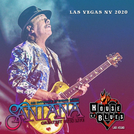 SANTANA JANUARY 29, 2020 RASVEGAS H_SBD COMPLETE EDITION ( CD )