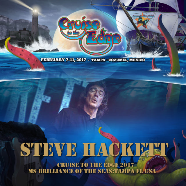 STEVE HACKET FEBRUARY 10, 2017 CRUISE TO THE EDGE ( CD )