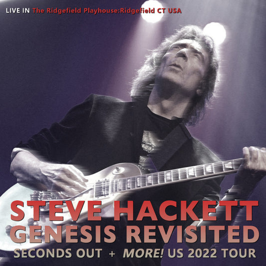 STEVE HACKET 2022 US TOUR APRIL 4 RIDGE FIELD ( CD )