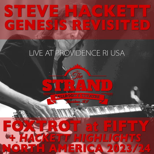 STEVE HACKET 2023 US TOUR OCTOBER 17 ROAD ISLAND ( CD )