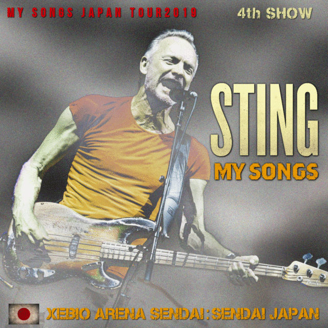 STING 2019 JAPAN PERFORMANCE OCTOBER 13 SENDAI ( CD )