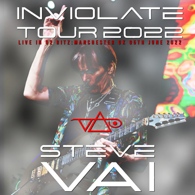 STEVE VI 2022 EUROPEAN TOUR JUNE 5 MANCHESTER+BONUS ( CD )