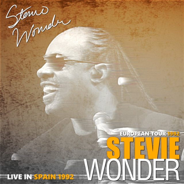 STEVIE WONDER 1992 EUROPEAN TOUR SPAIN SBD ( CD )