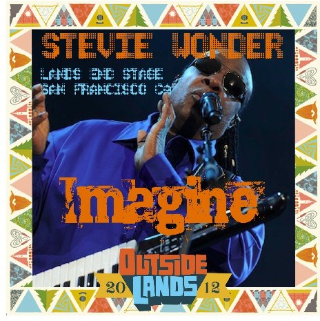 STEVIE WONDER 2012 AMERICAN TOUR AUGUST 12 SAN FRANCISCO OUTSIDE LANDS ( CD )