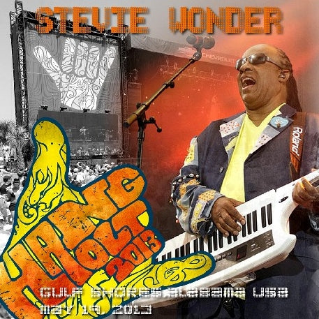 STEVIE WONDER 2013 US TOUR MAY 19 ALABAMA RHE HANGOUT MUSIC FESTIVAL ( CD )