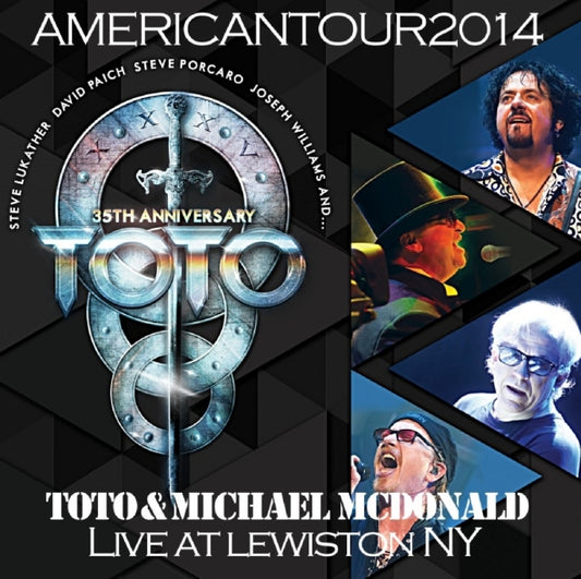 TOTO 2014 JOINT AMERICA TOUR AUGUST 26 NY ( CD )