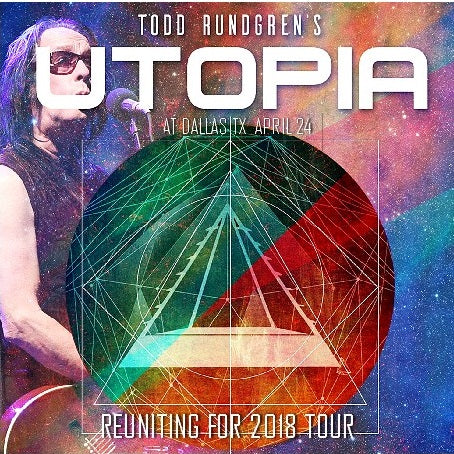 UTOPIA 2018 REUNITED NORTH AMERICAN TOUR APRIL 24 DALLAS ( CD )