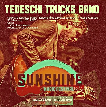 TEDESKI TRUCKS BAND JANUARY 15, 2017 FLORIDA ( CD )