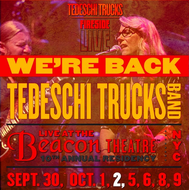 TTB -FIRESIDE LIVE TOUR 2021 BEE CONCERRICE OCTOBER 2ND ( CD )