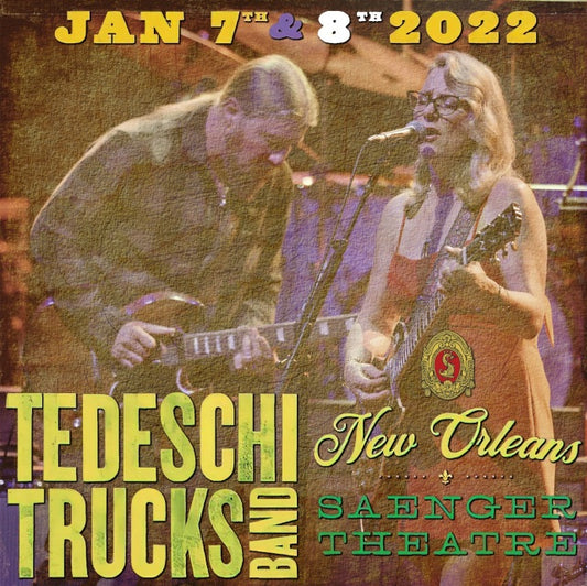 TTB -2022 US TOUR JANUARY 8 NEW ORLEANS ( CD )