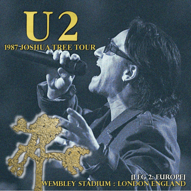 U2 1987 EUROPEAN TOUR JUNE 12 LONDON+BONUS ( CD )