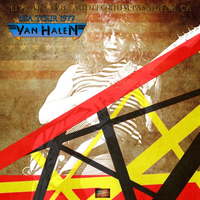 VAN HALEN 1977 USA TOUR FEBRUARY 18 PASADENA ( CD )