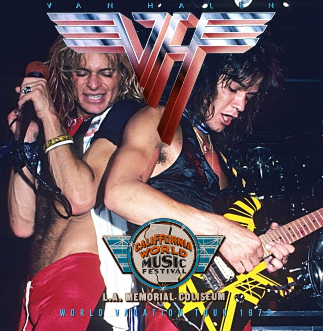 VAN HALEN 1979 USA TOUR APRIL 8 LOS ANGELES [CALIFORNIA WORLD MUSIC FESTIVAL] ( CD )