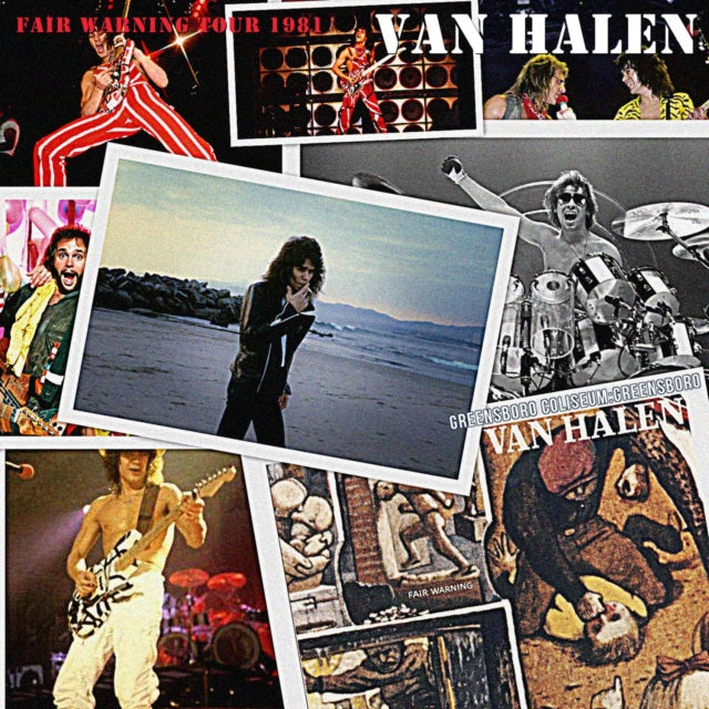 VAN HALEN 1981 USA TOUR AUGUST 25 GREENS RAG ( CD )