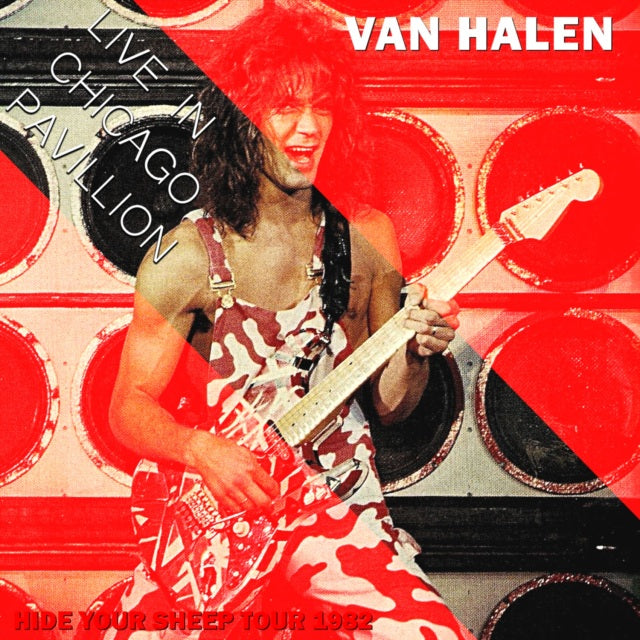 VAN HALEN 1982 USA TOUR AUGUST 19 CHICAGO ( CD )