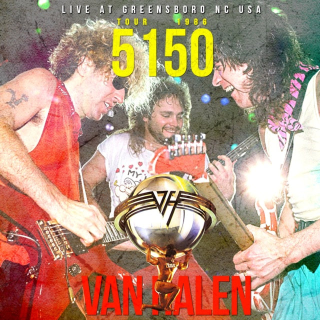 VAN HALEN 1986 USA TOUR MAY 16 GREENS RAG ( CD )