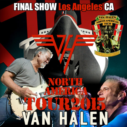 VAN HALEN 2015 FINAL SHOW OCTOBER 4TH LOS ANGELUS ( CD )