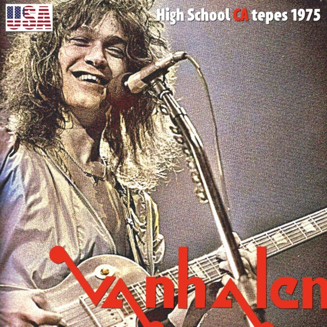 VAN HALEN 1975 USA TOUR AT PASADENA HIGH SCHOOL TAPES SBD ( CD )