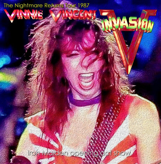 VINNIE VINCENT 1987 USA TOUR NEW ORLEANS & EL PASO ( CD )