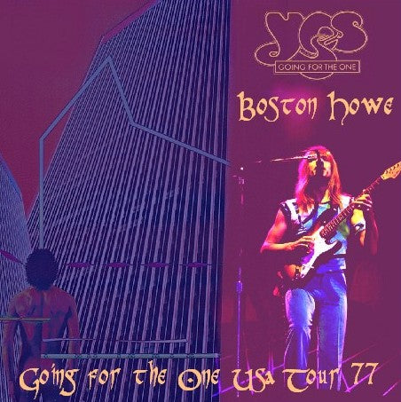 YES JESUS 77 AMERICAN TOUR BOSTON GOING FOR THE USA 77.08.12 MASSACHUSETTTS ( CD )