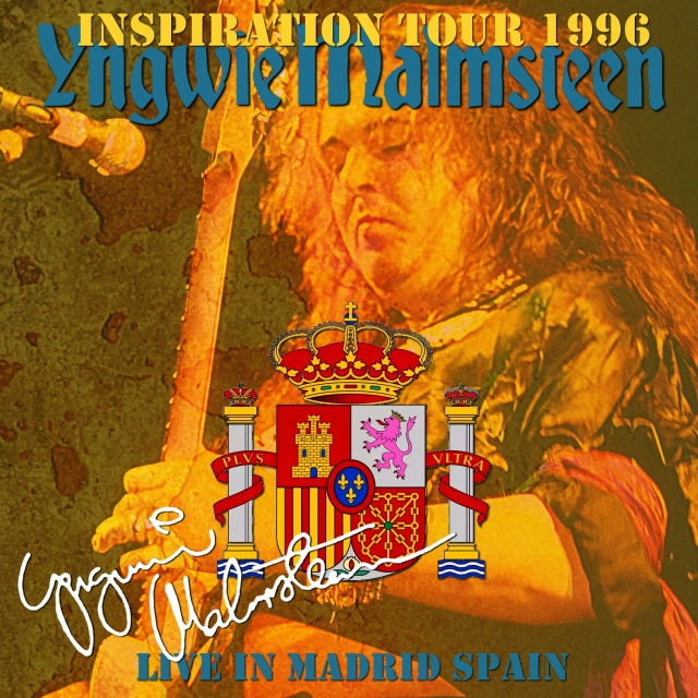 ENGLISH MALMSTEEN 1996 EUROPEAN TOUR NOVEMBER 22 SPANISH MADRID ( CD )