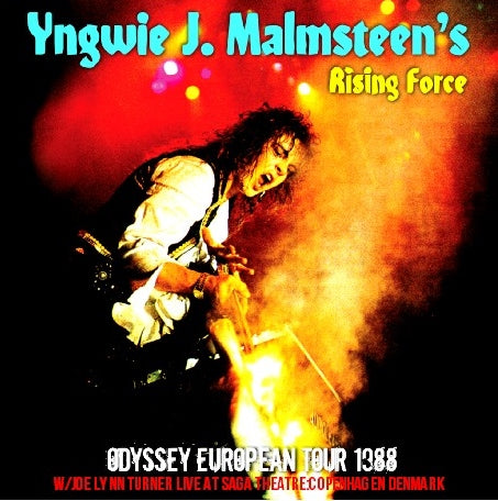 ENGLISH MALMSTEEN 1988 EUROPEAN TOUR DENMARK WJOE LYNN TURNER ( CD )