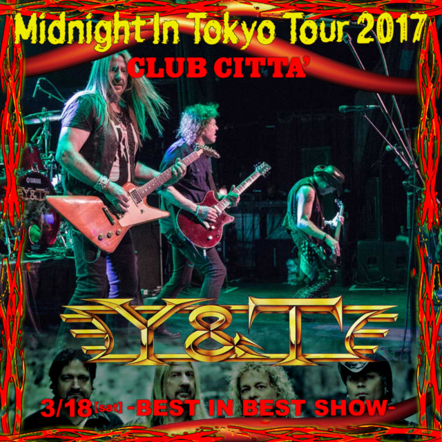 Y & T2017 NIPPON PUBLIC PERFORMANCE MARCH 18 KAWASAKI ( CD )